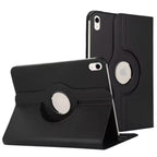 Printme Rotating Case for iPad A16 11th Generation (2025), iPad 10th Generation 10.9 inch (2022) - 360 Degree Rotating Protective Stand Cover with Auto Sleep/Wake, Black