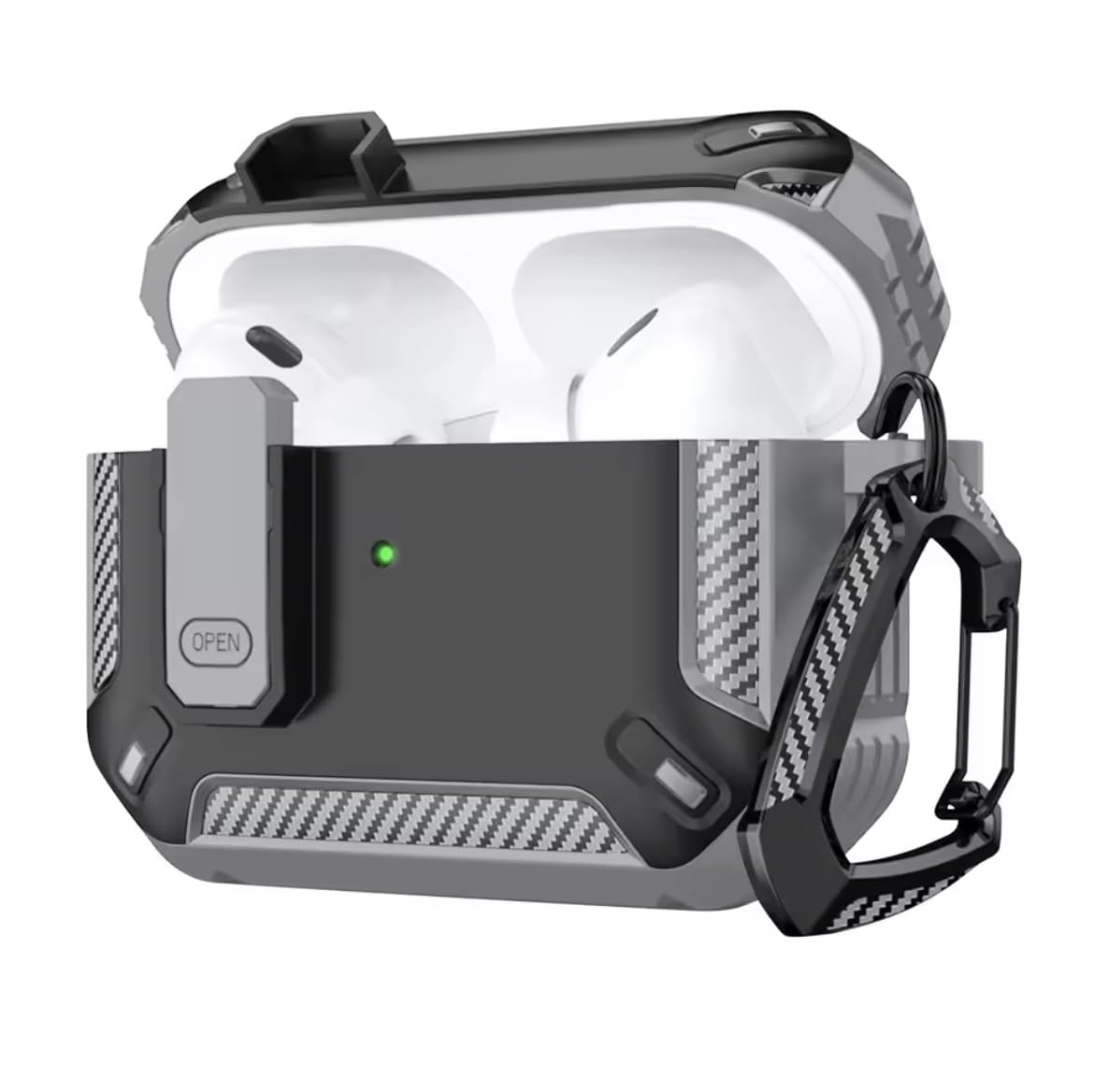Sentinel Carbon Fiber Lock Case for Airpods