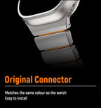 Velocity Hybrid Titanium Silicone Ultra Strap