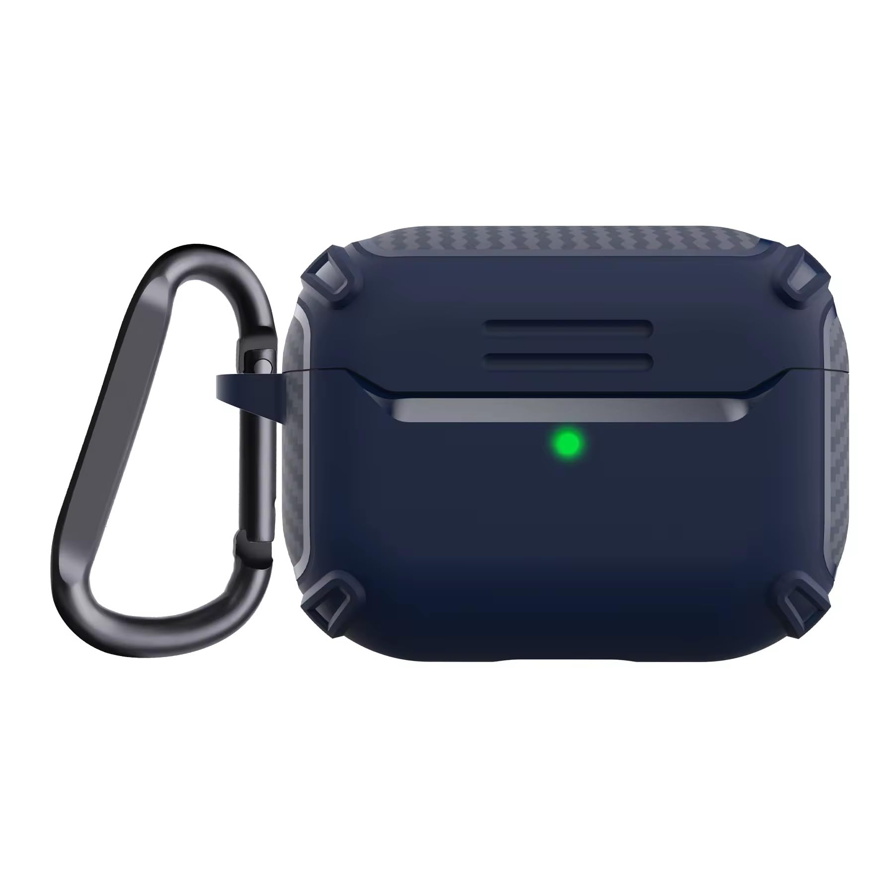 Printme for AirPods Pro 2nd Gen Case Cover 2022, AirPods Pro 2 Protective Case, Hard Rugged Shockproof Cover with Keychain Compatible with Apple Airpods Pro 2 (Green)