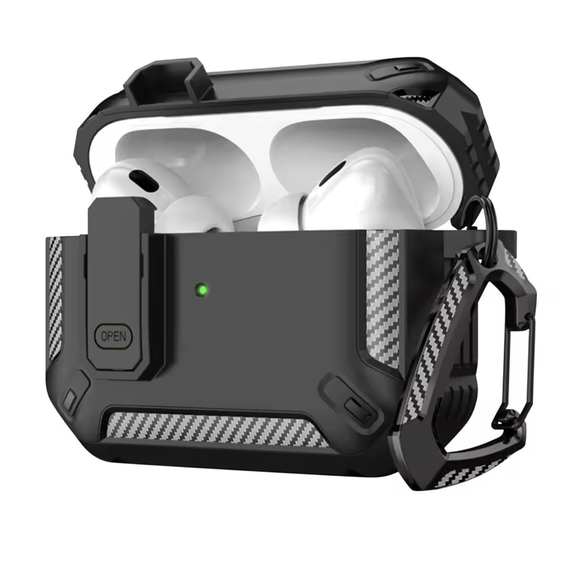 Sentinel Carbon Fiber Lock Case for Airpods