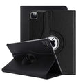 Printme Rotating Case for iPad Air 13-inch (M2) 2024-360 Degree Swiveling Protective Stand, Cover with Auto Wake/Sleep, Black