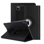 Printme Rotating Case for iPad Air 13-inch (M2) 2024-360 Degree Swiveling Protective Stand, Cover with Auto Wake/Sleep, Black