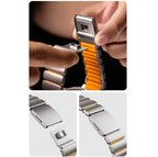 Velocity Hybrid Titanium Silicone Ultra Strap