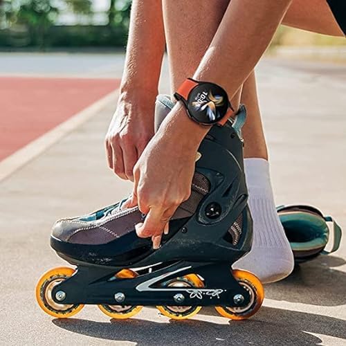 Printme 22 MM Smartwatch Dual Color Silicone Sports Band, Belt, Straps, Compatible for Samsung Watch, Noise Colorfit, Boat, FIreboltt, Amazefit GT, [Universal Compatibility]