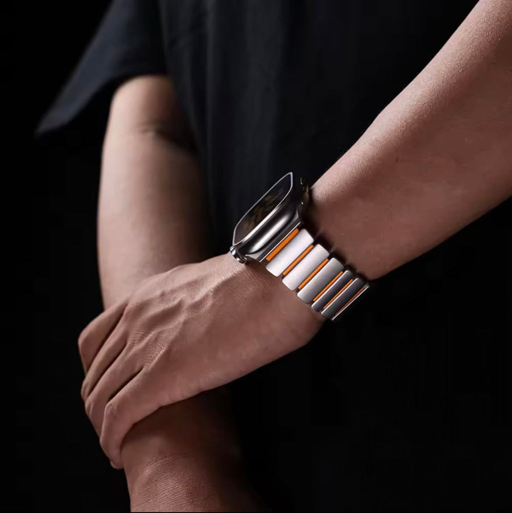 Velocity Hybrid Titanium Silicone Ultra Strap