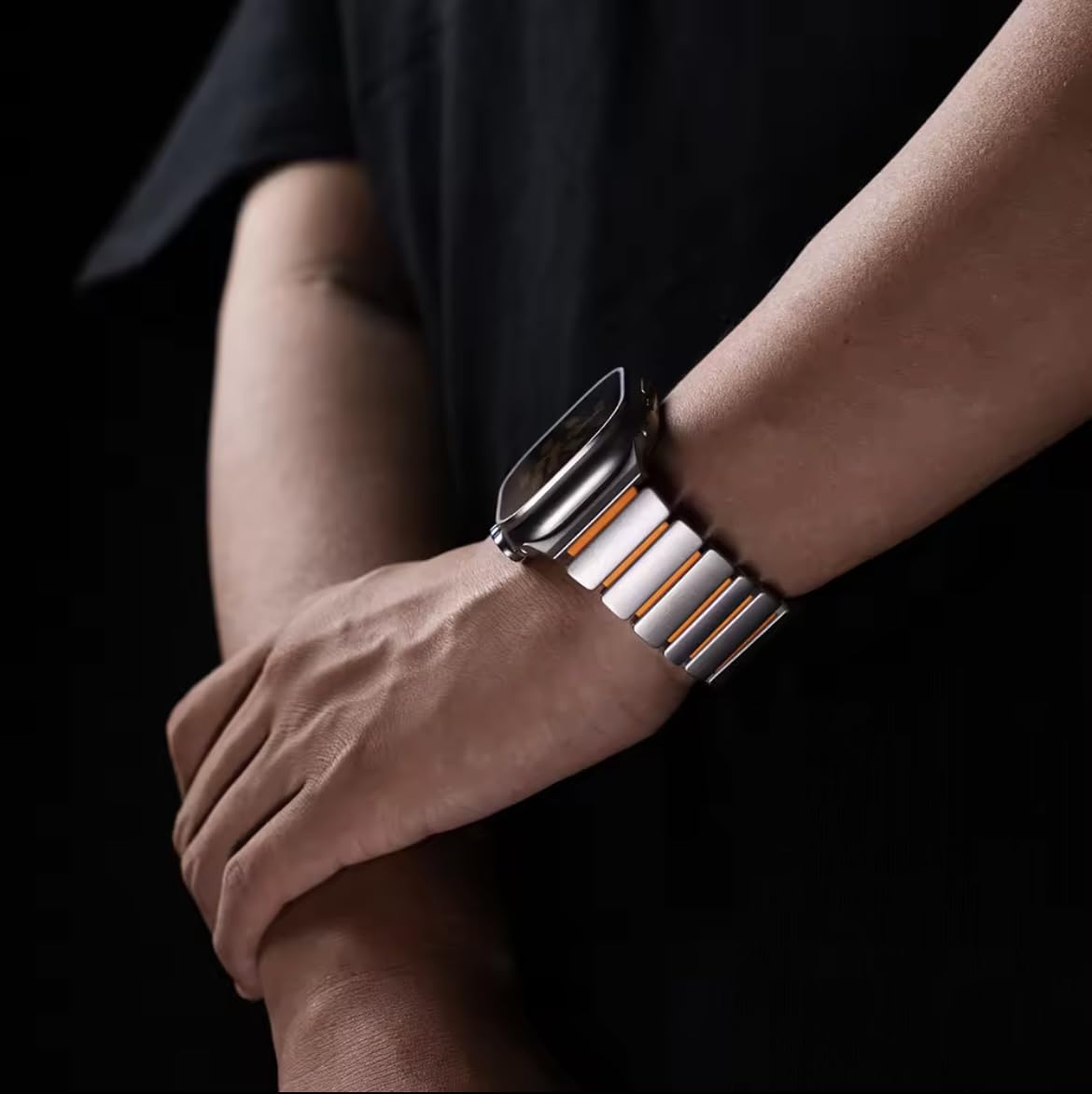 Velocity Hybrid Titanium Silicone Ultra Strap