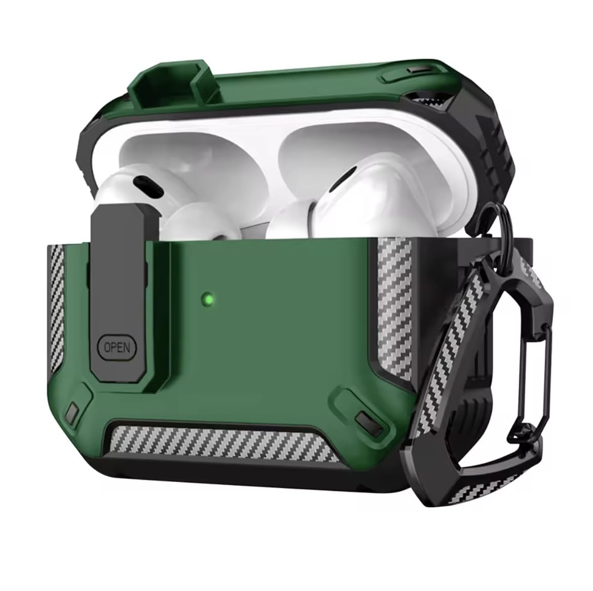 Sentinel Carbon Fiber Lock Case for Airpods