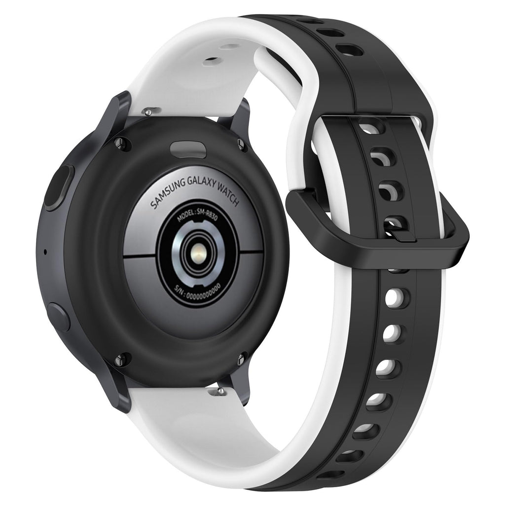 Printme 22 MM Smartwatch Dual Color Silicone Sports Band, Belt, Straps, Compatible for Samsung Watch, Noise Colorfit, Boat, FIreboltt, Amazefit GT, [Universal Compatibility]