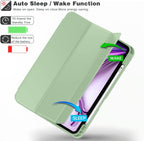 Printme for iPad Air 13 Inch Case M3 (2025), M2 (2024), iPad Pro 12.9 (2022/2021, 6th/5th/4th Gen), Trifold Stand Case, Supports Pencil, Touch ID and Auto Wake/Sleep (Dark Blue)