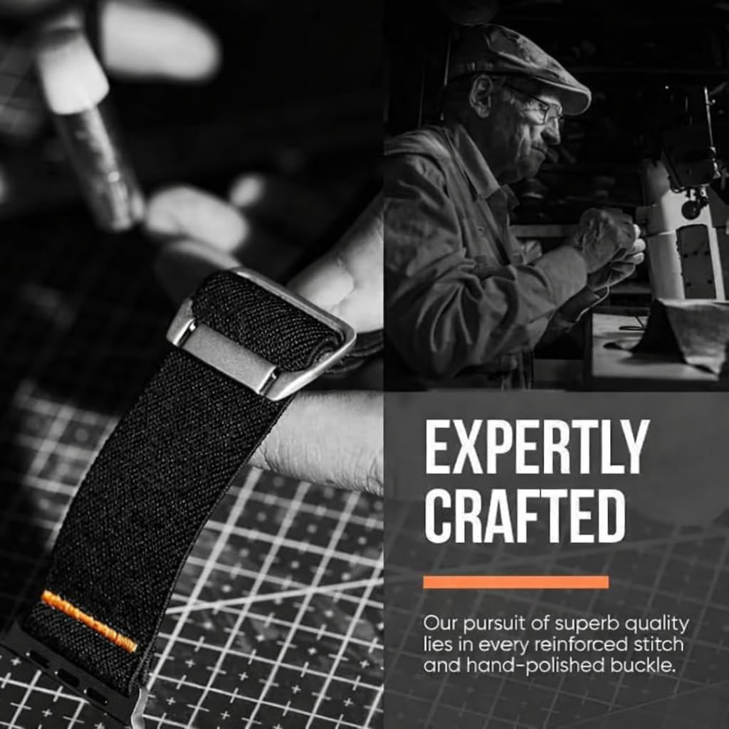 Stealth Nylon Loop Apple Watch Band
