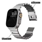 Velocity Hybrid Titanium Silicone Ultra Strap