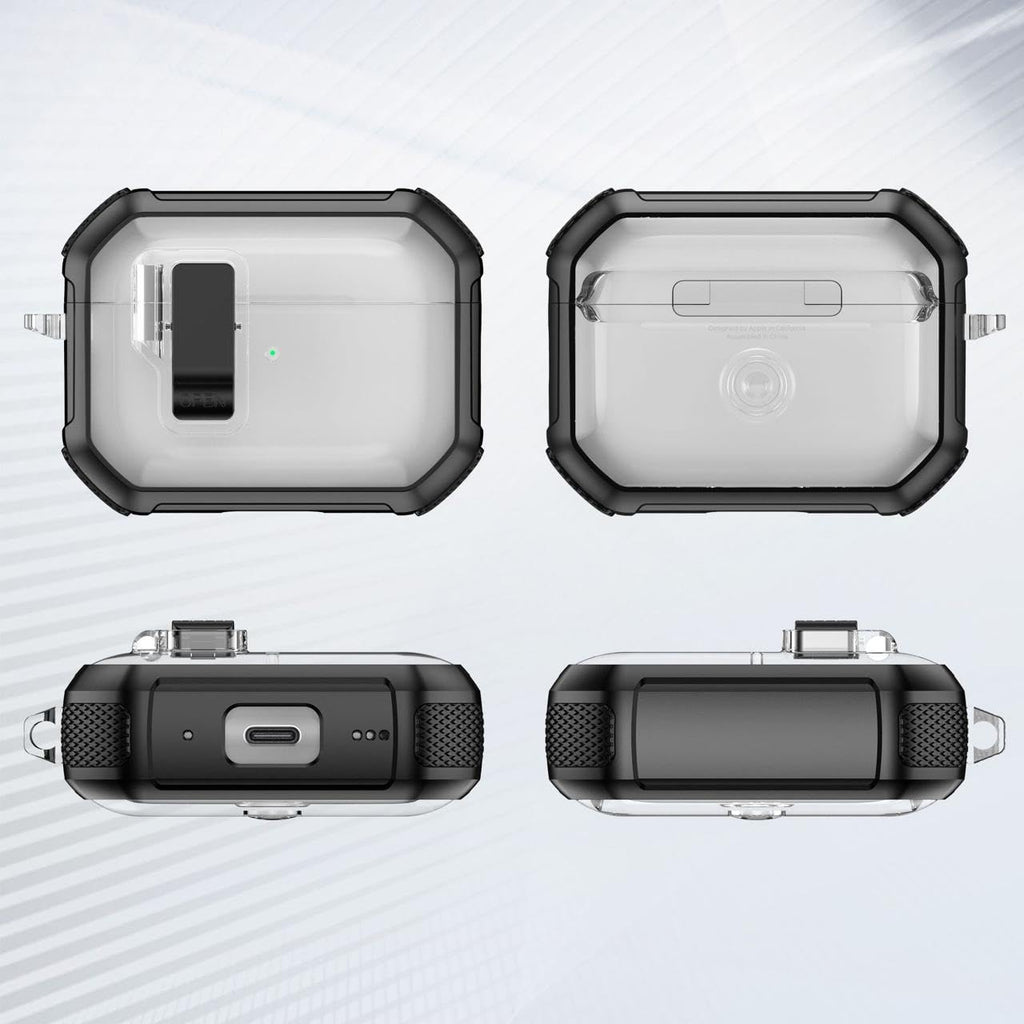 Crystal Lock Case for Airpods Pro 3