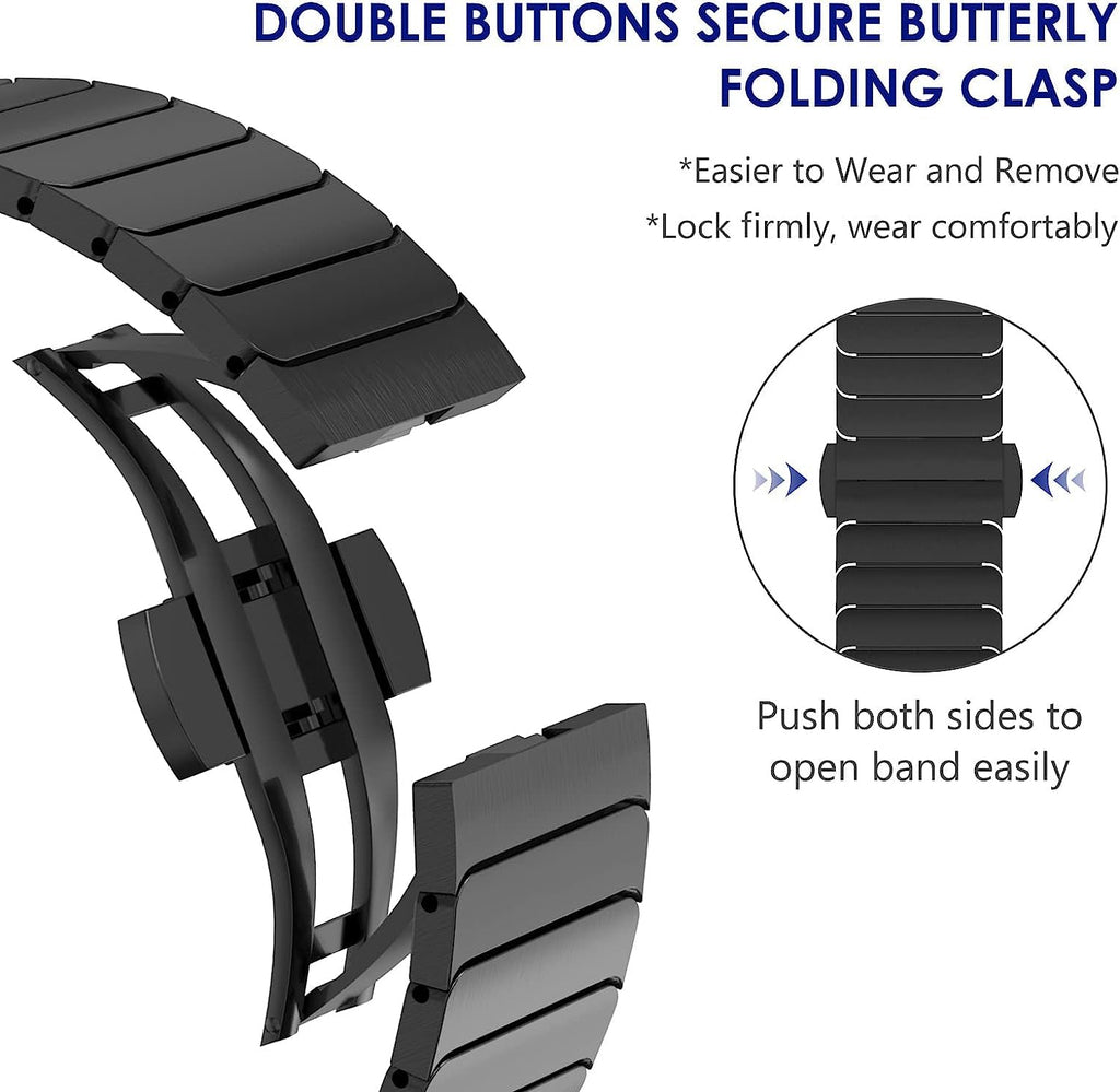 Vertex Titanium Link Bracelet for Apple Watch Ultra