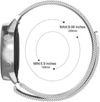 Printme 22 MM Strap, Compatible with Galaxy Watch 3 45mm/Samsung Galaxy Watch 46mm/Gear S3 Frontier/Classic Band, 22mm Stainless Steel, Metal Strap for Galaxy Watch 46mm Smartwatch