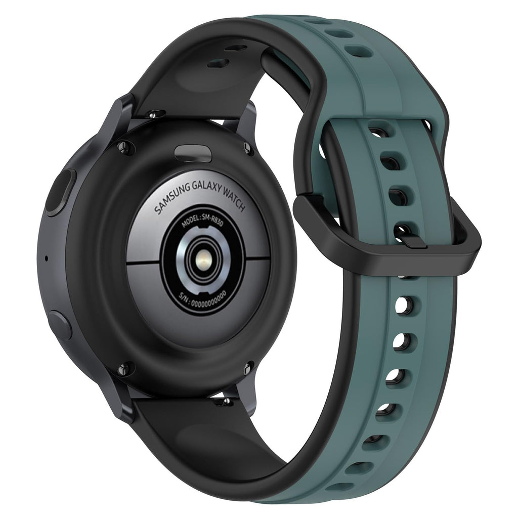 Printme 22 MM Smartwatch Dual Color Silicone Sports Band, Belt, Straps, Compatible for Samsung Watch, Noise Colorfit, Boat, FIreboltt, Amazefit GT, [Universal Compatibility]