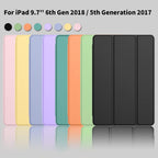 Printme Case for iPad 9th/8th/7th Generation 10.2 inch, Slim Lightweight Trifold Stand Smart Case with Pencil Holder, Auto Sleep/Wake Soft TPU Back Cover for iPad 10.2 2021/2020/2019 (Black)