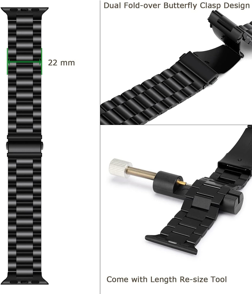 Obsidian Link Bracelet for Apple Watch Ultra