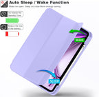 Printme for iPad Air 13 Inch Case M3 (2025), M2 (2024), iPad Pro 12.9 (2022/2021, 6th/5th/4th Gen), Trifold Stand Case, Supports Pencil, Touch ID and Auto Wake/Sleep (Dark Blue)