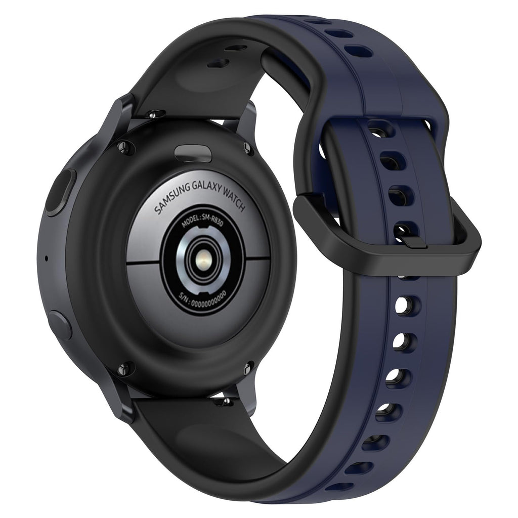 Printme 22 MM Smartwatch Dual Color Silicone Sports Band, Belt, Straps, Compatible for Samsung Watch, Noise Colorfit, Boat, FIreboltt, Amazefit GT, [Universal Compatibility]