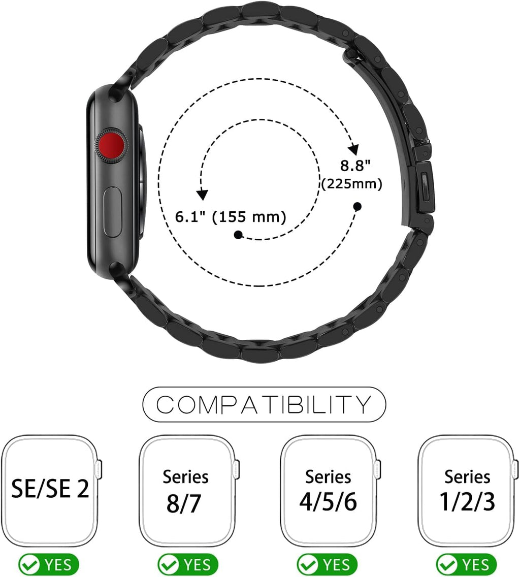 Obsidian Link Bracelet for Apple Watch Ultra