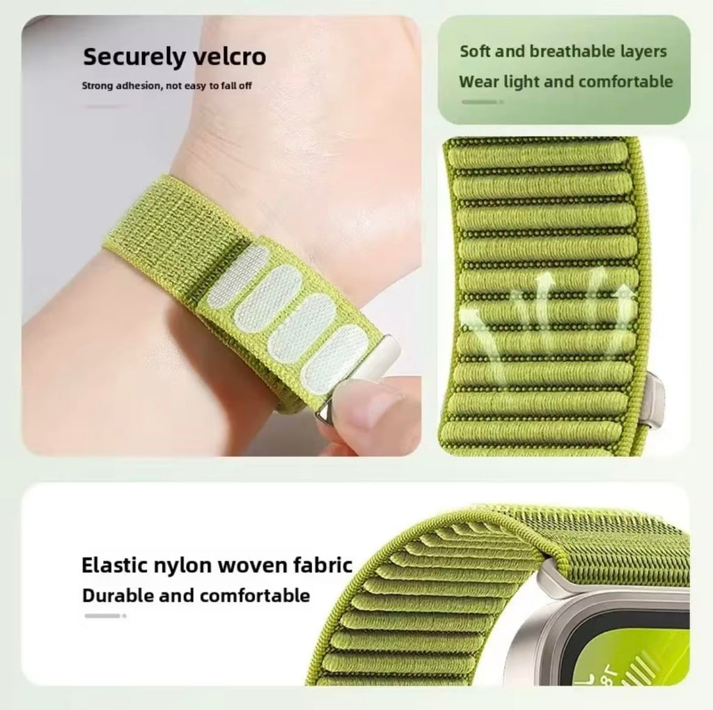Stretchy Nylon Apple Watch Sport Band (42–49mm)