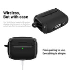Printme for AirPods Pro 2nd Gen Case Cover 2022, AirPods Pro 2 Protective Case, Hard Rugged Shockproof Cover with Keychain Compatible with Apple Airpods Pro 2 (Green)