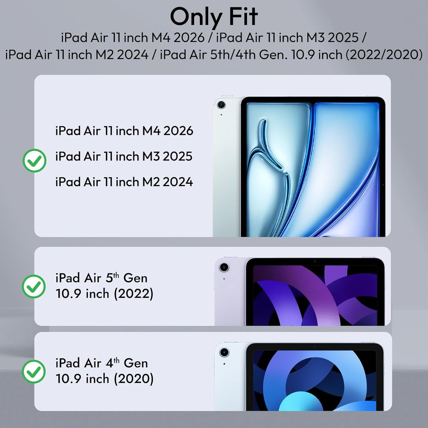 Flex Folio Case for iPad Air 11" (m4, m3, m2)