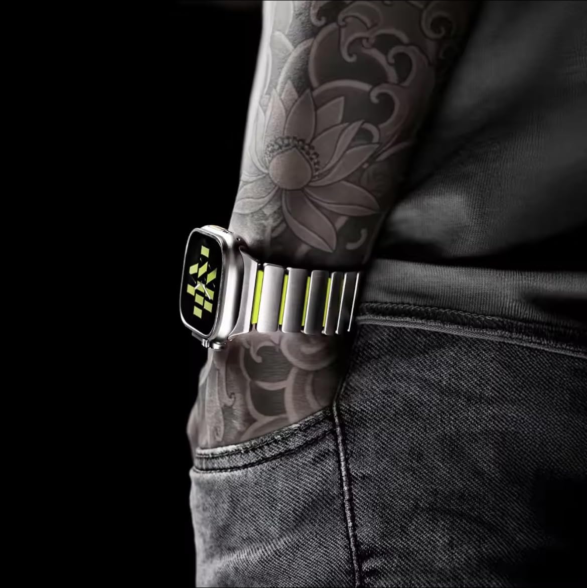 Velocity Hybrid Titanium Silicone Ultra Strap