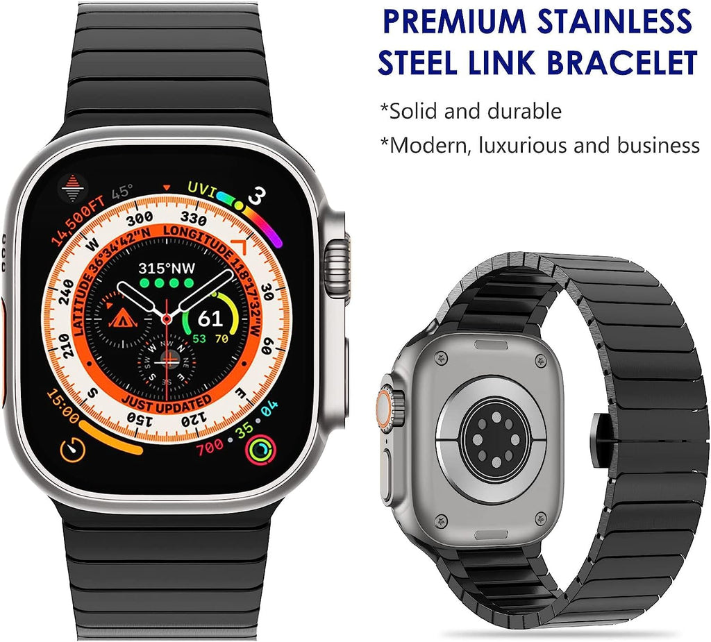 Vertex Titanium Link Bracelet for Apple Watch Ultra