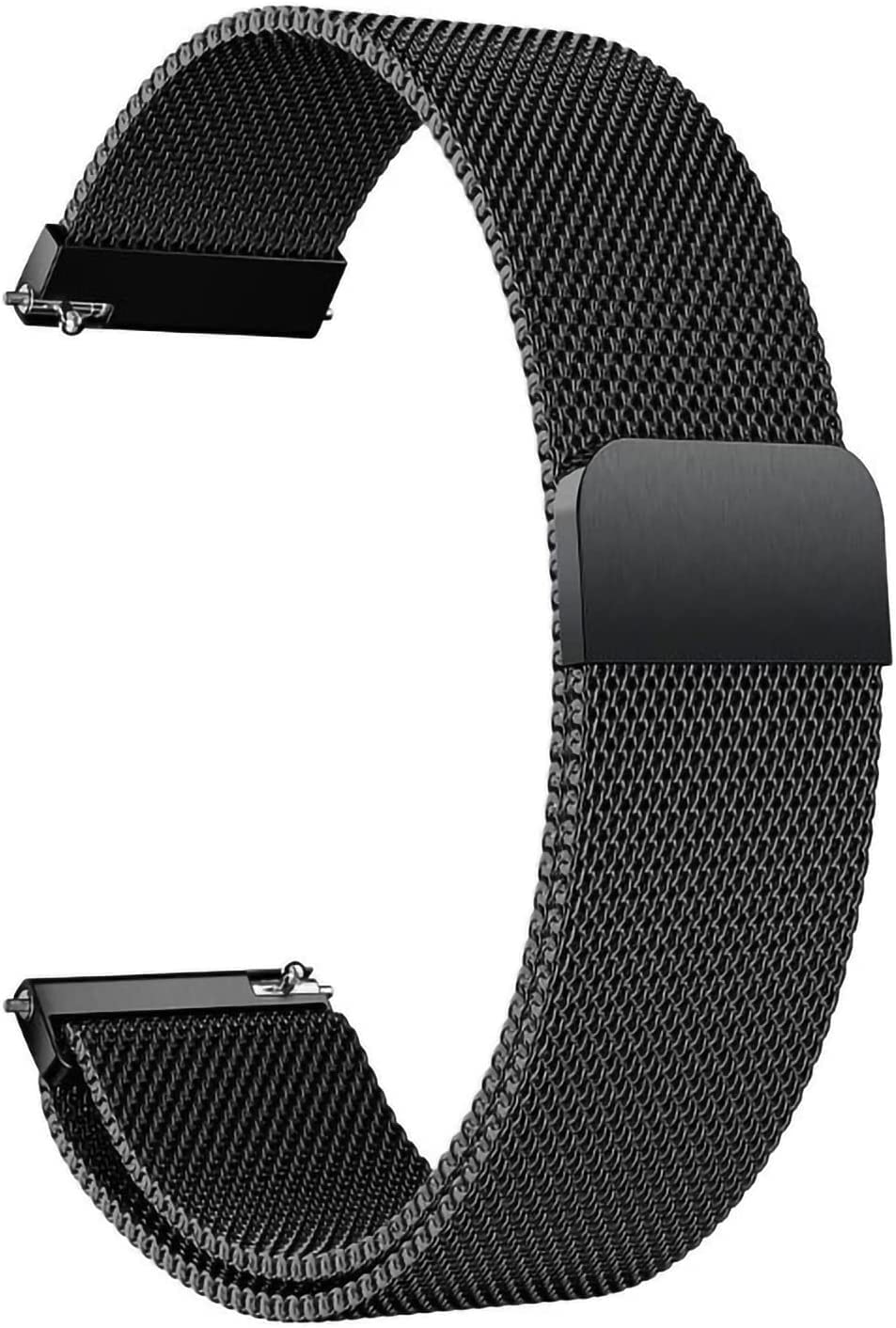 Printme 22 MM Strap, Compatible with Galaxy Watch 3 45mm/Samsung Galaxy Watch 46mm/Gear S3 Frontier/Classic Band, 22mm Stainless Steel, Metal Strap for Galaxy Watch 46mm Smartwatch