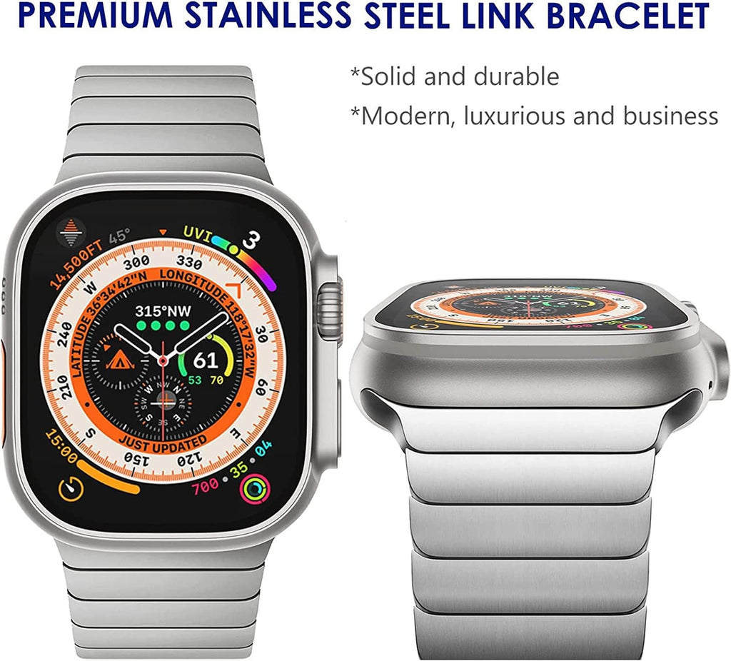 Vertex Titanium Link Bracelet for Apple Watch Ultra