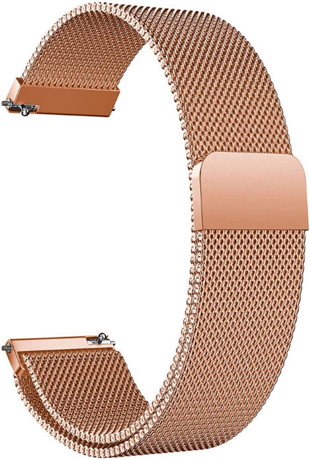 Printme 22 MM Strap, Compatible with Galaxy Watch 3 45mm/Samsung Galaxy Watch 46mm/Gear S3 Frontier/Classic Band, 22mm Stainless Steel, Metal Strap for Galaxy Watch 46mm Smartwatch