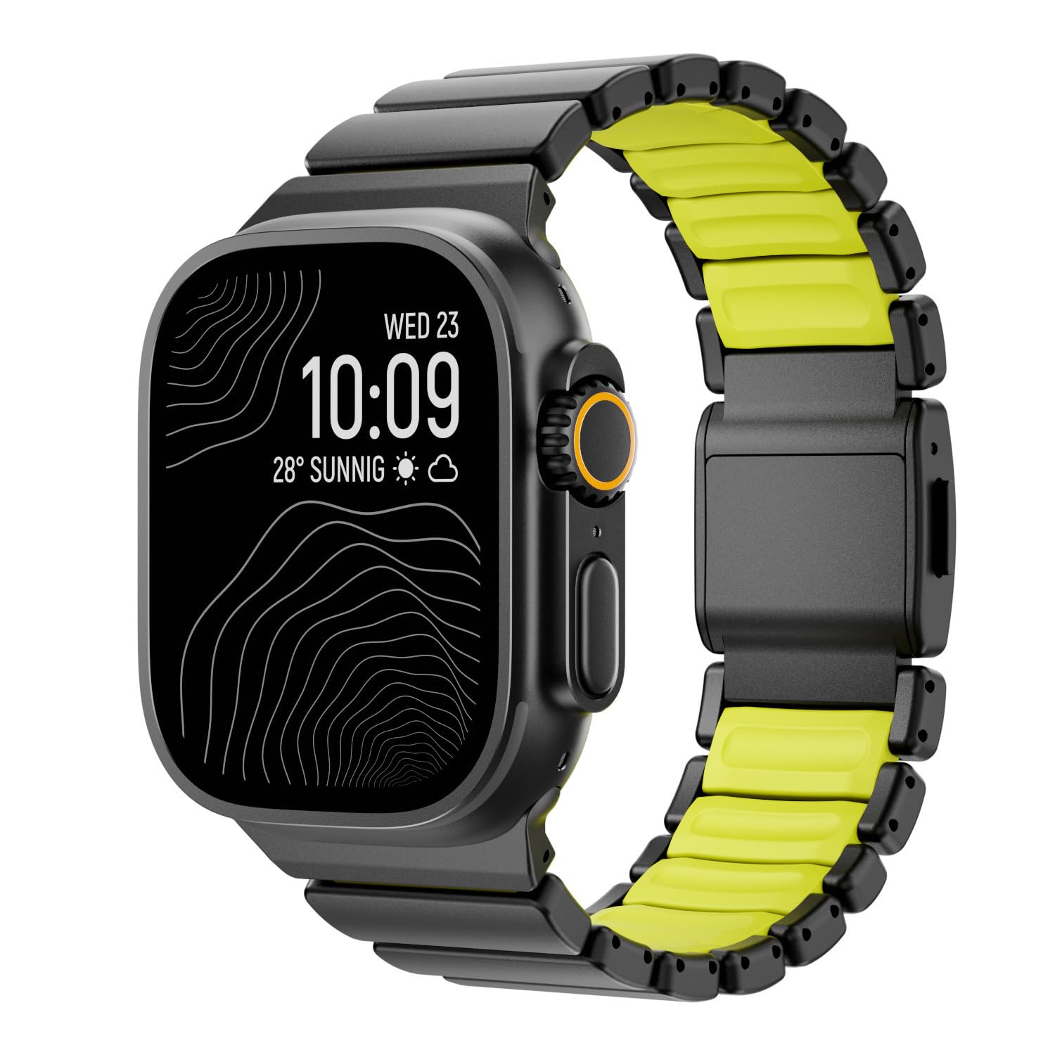 Velocity Hybrid Titanium Silicone Ultra Strap