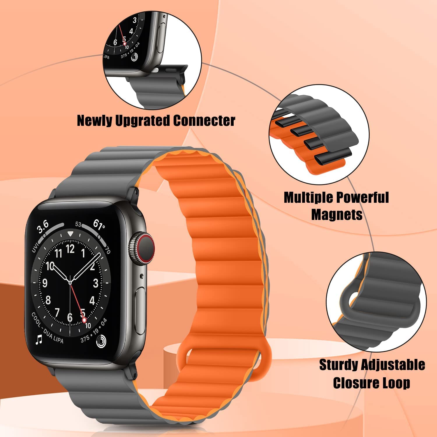 Fusion Silicone Loop for Apple Watch