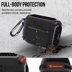 Printme for AirPods Pro 2nd Gen Case Cover 2022, AirPods Pro 2 Protective Case, Hard Rugged Shockproof Cover with Keychain Compatible with Apple Airpods Pro 2 (Green)